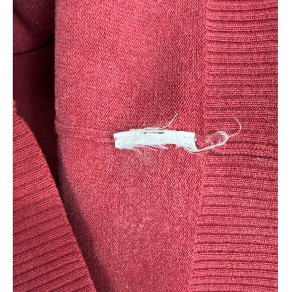 Eddie Bauer 100% Cotton V Neck Sweater Size L - Picture 3 of 7